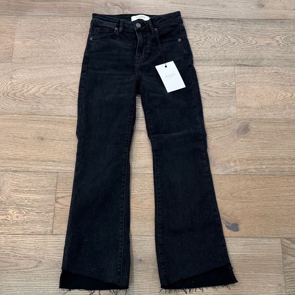 Women's Black Flare Jeans